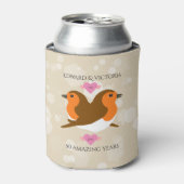 Europese roofvogels elk jaar Jubileum Blikjeskoeler (Blikje Voorkant)