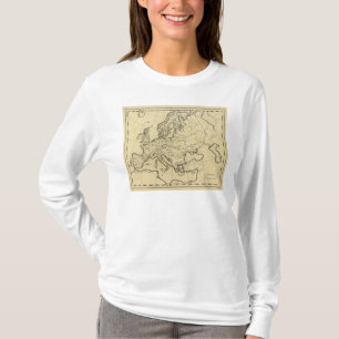 Europese schets t-shirt
