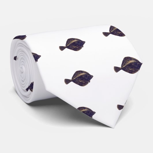 Europese schol stropdas (Opgerold)