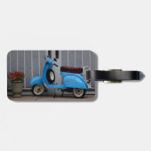 Europese scooter - Bagagelabel (Achterkant horizontaal)