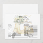 Europese Scooter Douche Woord Scramble Game Kaart (Voorkant / Achterkant)