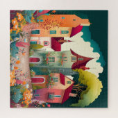 europese stedenpuzzel legpuzzel (Horizontaal)