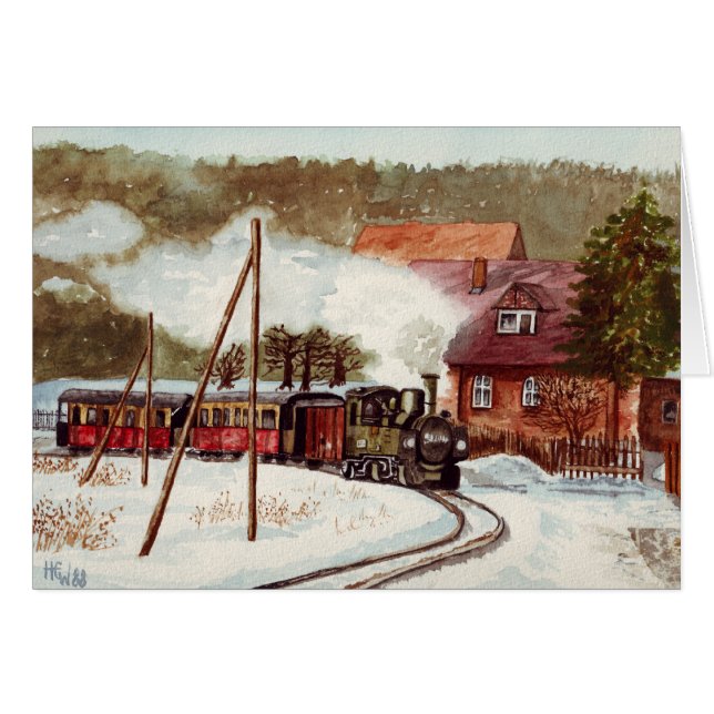 Europese stoomtrein (Voorkant Horizontaal)