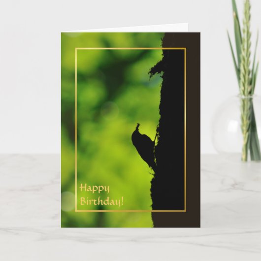 Europese treecreeper kaart (Voorkant)