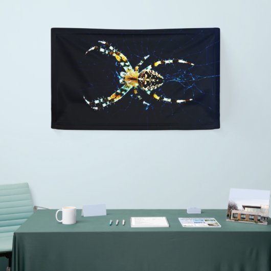 Europese Tuinspin-brander Spandoek (Beurs)