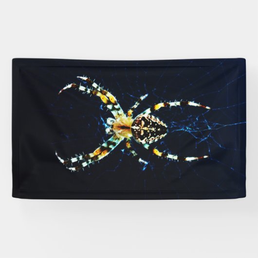 Europese Tuinspin-brander Spandoek (Horizontaal)