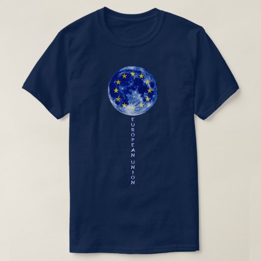 Europese Unie 1 T-shirt (Design voorkant)