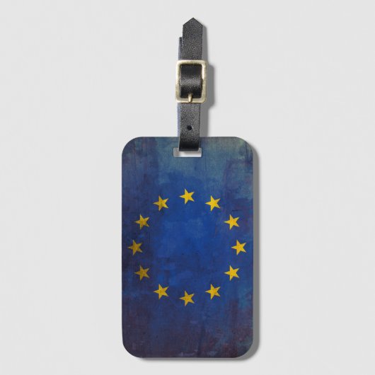 Europese Unie Bagagelabel (Voorkant (verticaal))