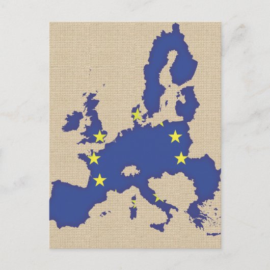 Europese Unie Briefkaart (Voorkant)