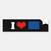 Europese Unie Bumpersticker (Voorkant)