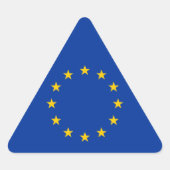 Europese Unie - EU-vlag Sticker (Voorkant)