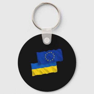 Europese Unie EU voor Oekraïne - Oekraïne Sterke K Sleutelhanger