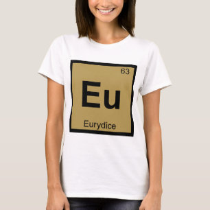 europese unie - europese griekse chemie - periodie t-shirt