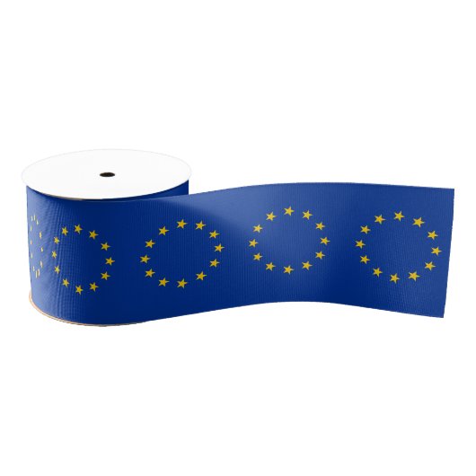 Europese Unie Grosgrain Lint (Spoel)