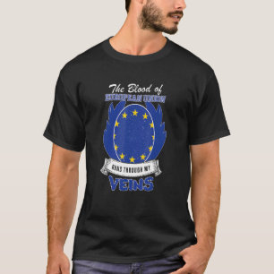 europese unie in mijn aderen t-shirt