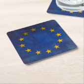 Europese Unie Kartonnen Onderzetters (Schuin)