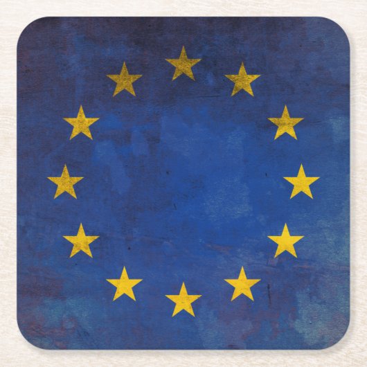 Europese Unie Kartonnen Onderzetters (Voorkant)