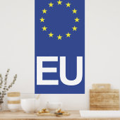 Europese Unie Poster (Keuken)