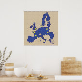 Europese Unie Poster (Keuken)