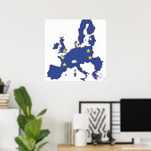 Europese Unie Poster (Thuiskantoor)