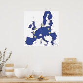 Europese Unie Poster (Keuken)