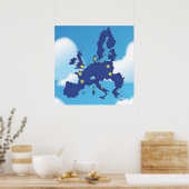 Europese Unie Poster (Keuken)