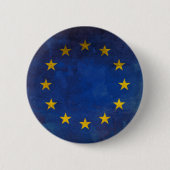 Europese Unie Ronde Button 5,7 Cm (Voorkant)