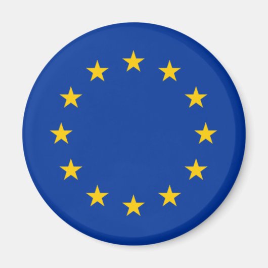 Europese Unie Sterren Magneet (Voorkant)