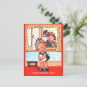  Europese Valentijn Maid, Chimney Sweep Briefkaart (Staand voorkant)