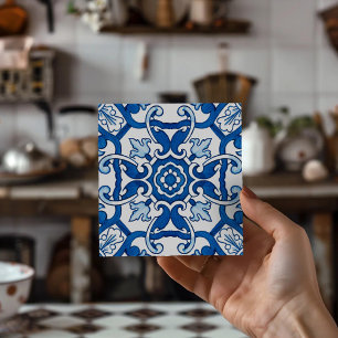 Europese vintage Sintra blauwe design tegel onderz Tegeltje