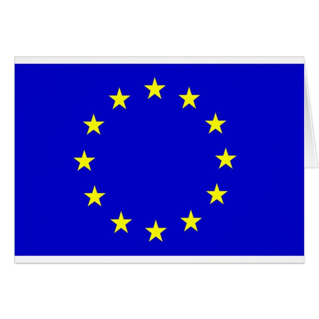 Europese vlag (Voorkant Horizontaal)