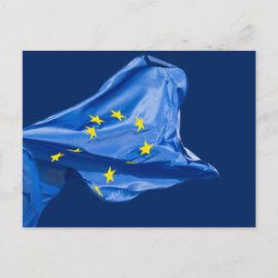 Europese vlag briefkaart