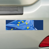 Europese vlag bumpersticker (Op auto)