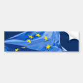 Europese vlag bumpersticker (Voorkant)