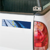 Europese vlag bumpersticker (Op Truck)