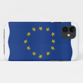 Europese vlag Case-Mate iPhone case (Achterkant (horizontaal))