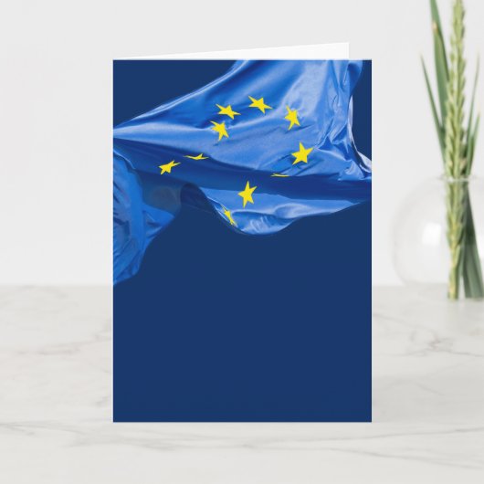 Europese vlag kaart (Voorkant)