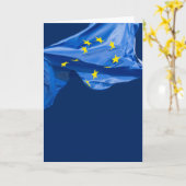 Europese vlag kaart (Gele Bloem)