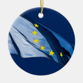 Europese vlag keramisch ornament (Voorkant)