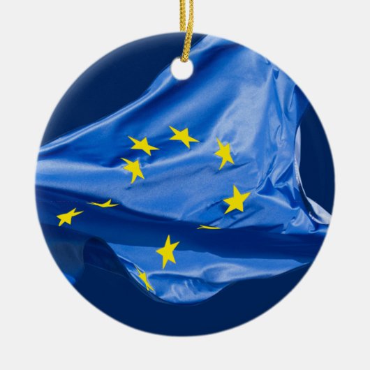 Europese vlag keramisch ornament (Voorkant)