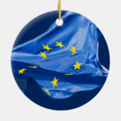 Europese vlag keramisch ornament (Achterkant)