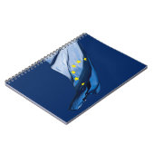 Europese vlag notitieboek (Linkerzijde)