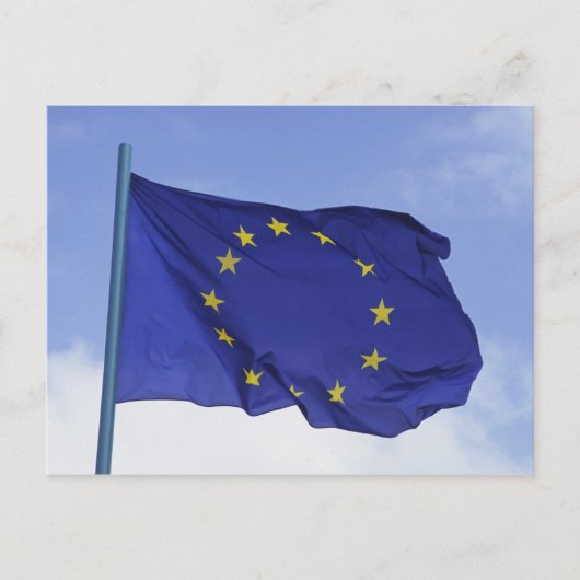 Europese vlag RF) Briefkaart (Voorkant)