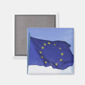 Europese vlag RF) Magneet (Voorkant / Achterkant)