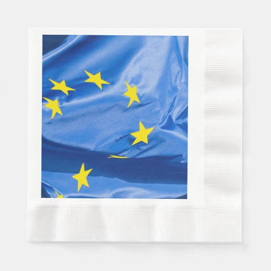 Europese vlag servet (Voorkant)