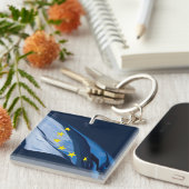 Europese vlag sleutelhanger (Voorkant Rechts)
