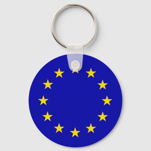 Europese vlag sleutelhanger (Voorkant)
