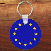 Europese vlag sleutelhanger (Voorkant)
