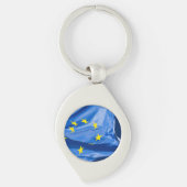 Europese vlag sleutelhanger (Voorkant)