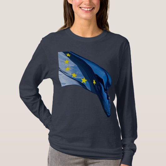 Europese vlag t-shirt (Voorkant)